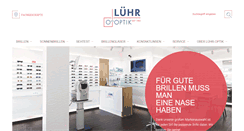 Desktop Screenshot of luehr-optik.de